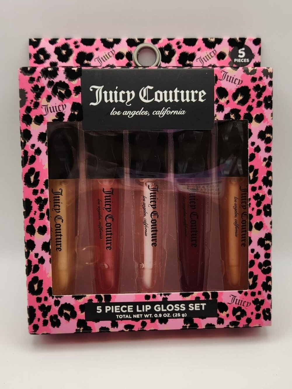 Juicy Couture Five piece Lip Gloss set sealed NEW